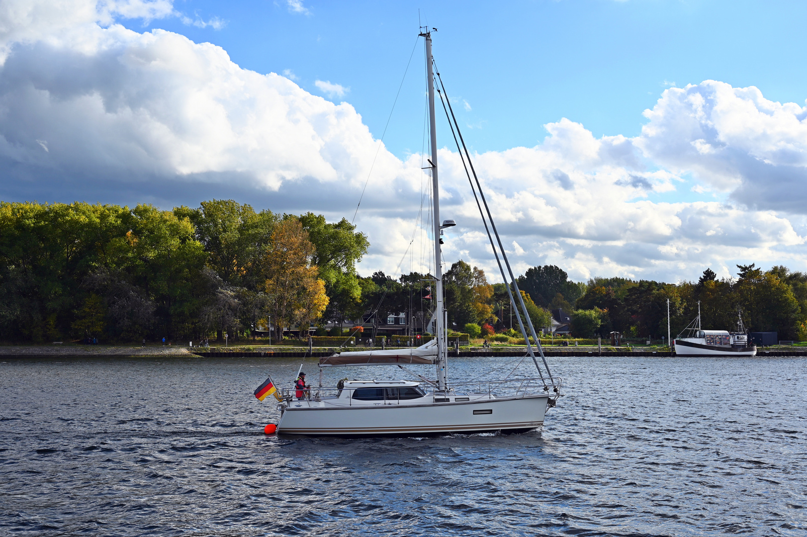 Oktoberwetter in Travemünde