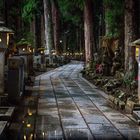 Okunoin Koyasan - largest and oldest cemetery in Japan 