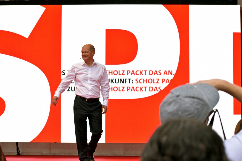 Olaf Scholz in Köln