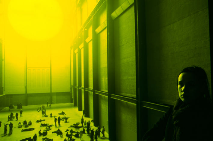 Olafur Eliasson's installation at theTate