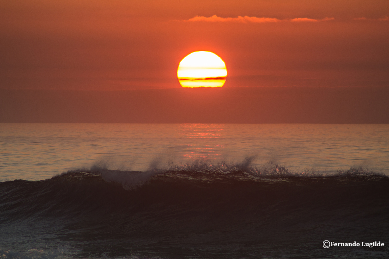 Olas al sol