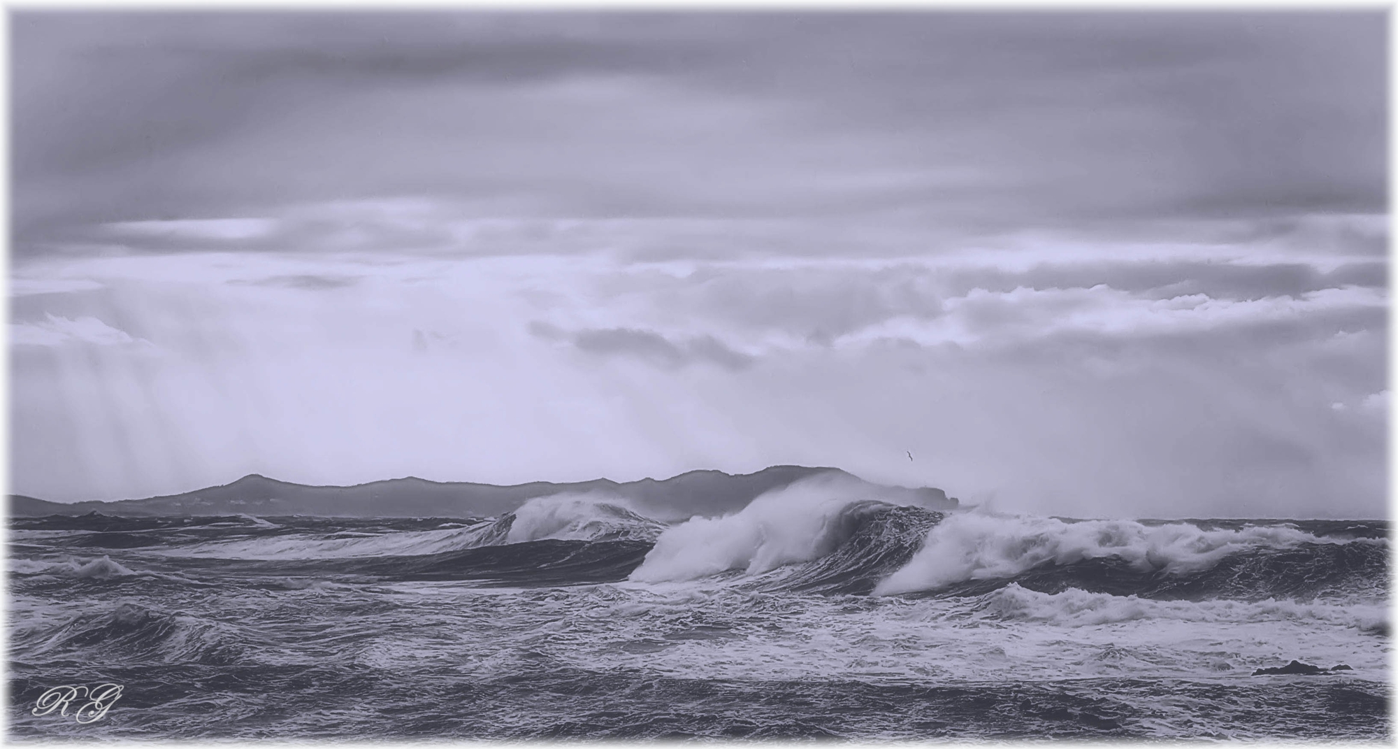 Olas de invierno.