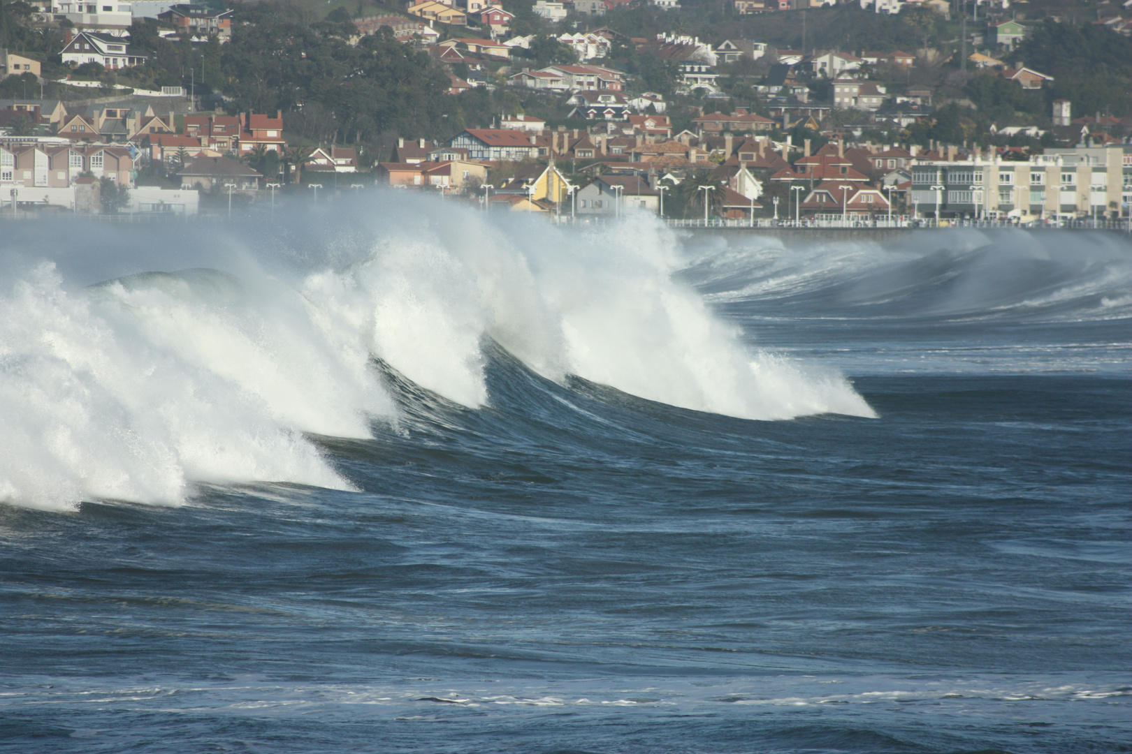 Olas en la playa