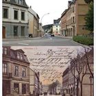 Olbernhau Freiberger Straße 1907 und Heute