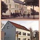 OLBERNHAU Gasthaus Gambrinus vor 100 Jahren - Autohaus Schierig heute