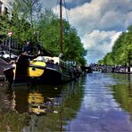 Old Amsterdam im Spiegel der Grachten