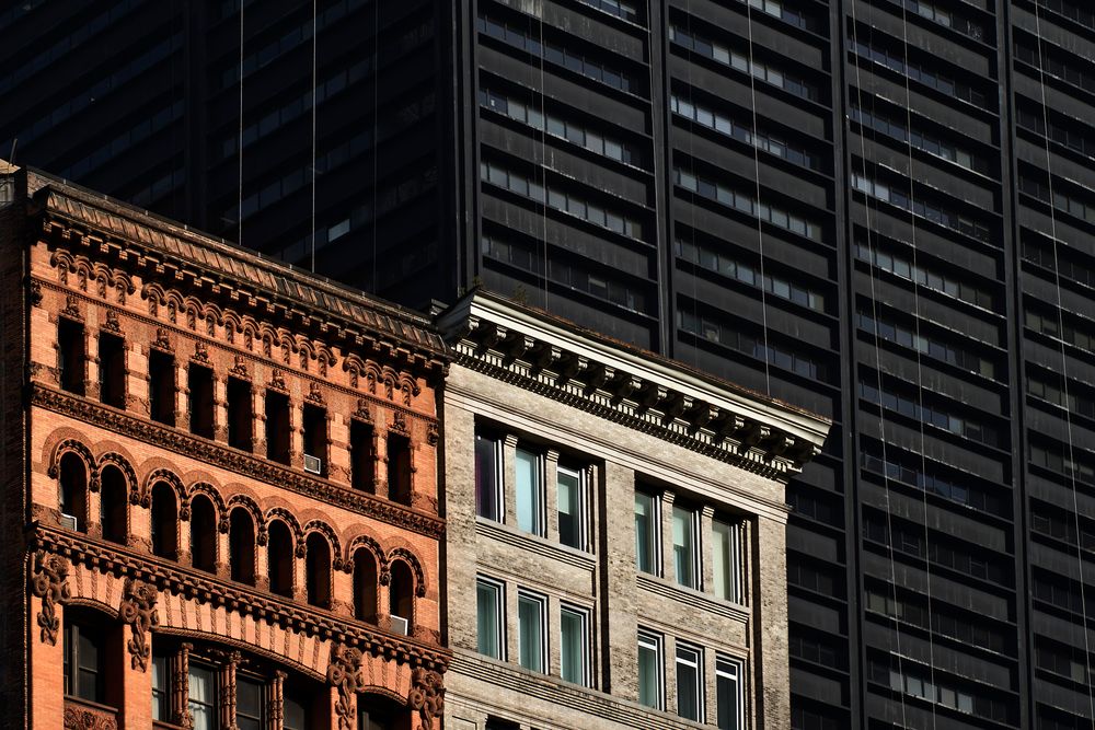 old an new architecture in New York