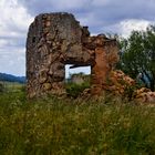 Old and Broken Windmill