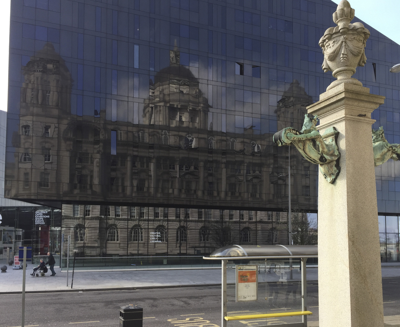 Old and New in Liverpool