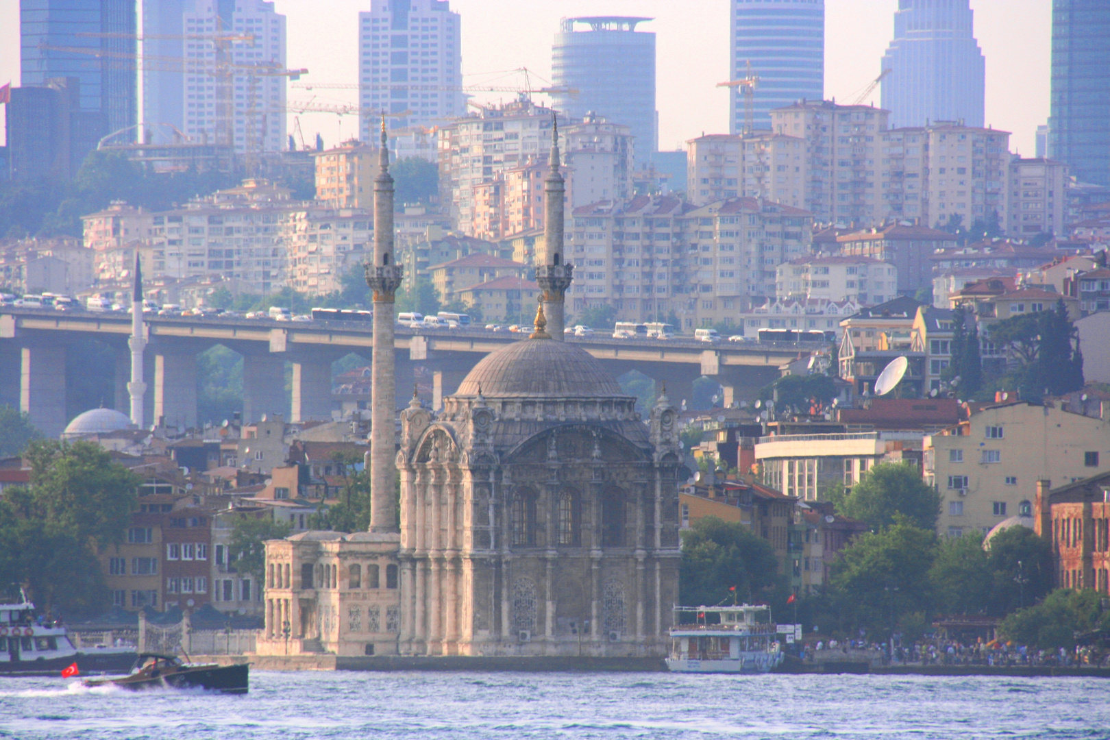 Old and new Istanbul.