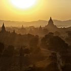 Old Bagan am frühen Morgen