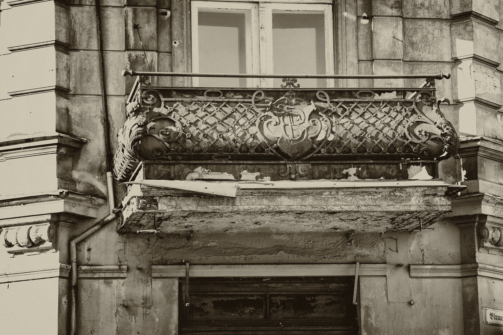 old balcony