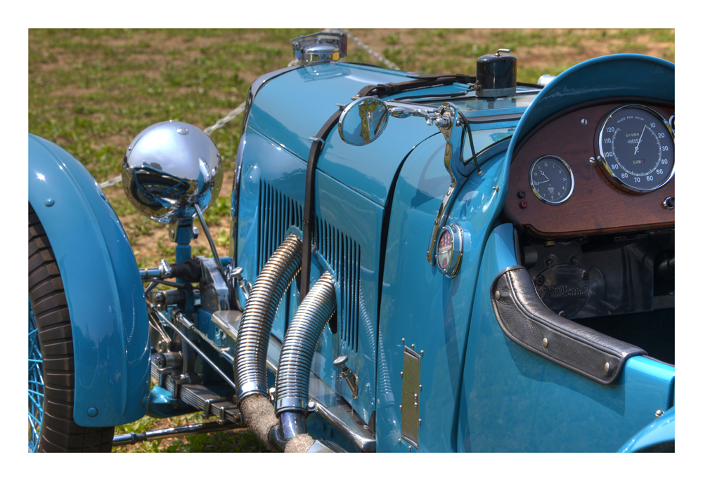 Old Blue Car