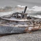 Old boat on the beach
