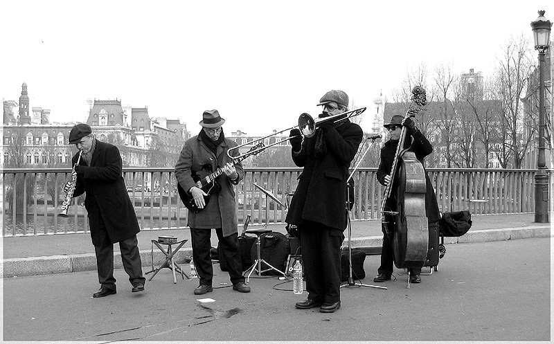 Old boys jazz band (Paris - Ile de la Cite')