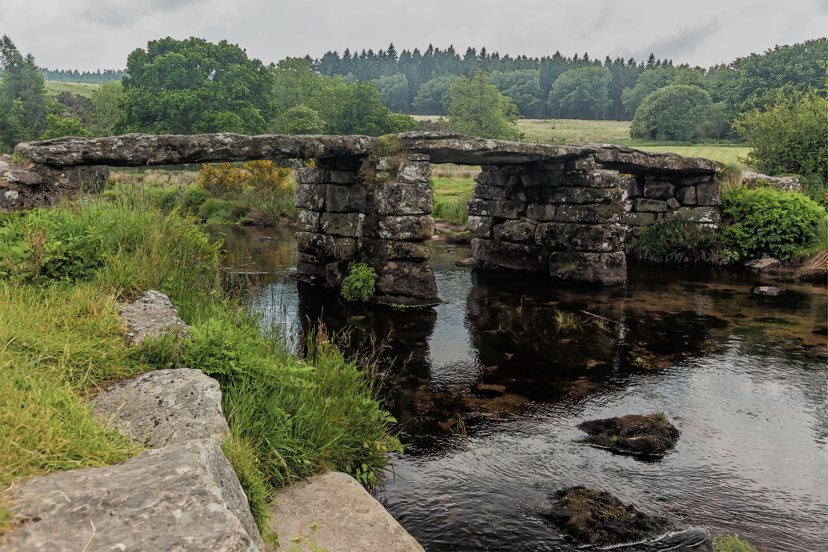 Old bridge in Dartmoor