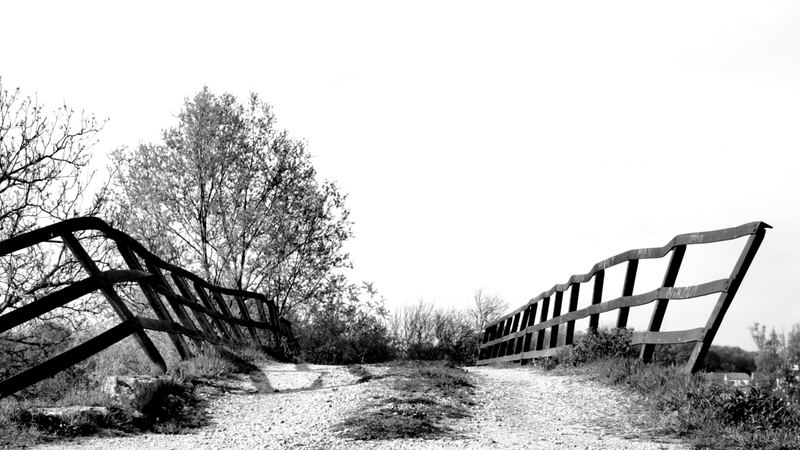 old bridge in some old world