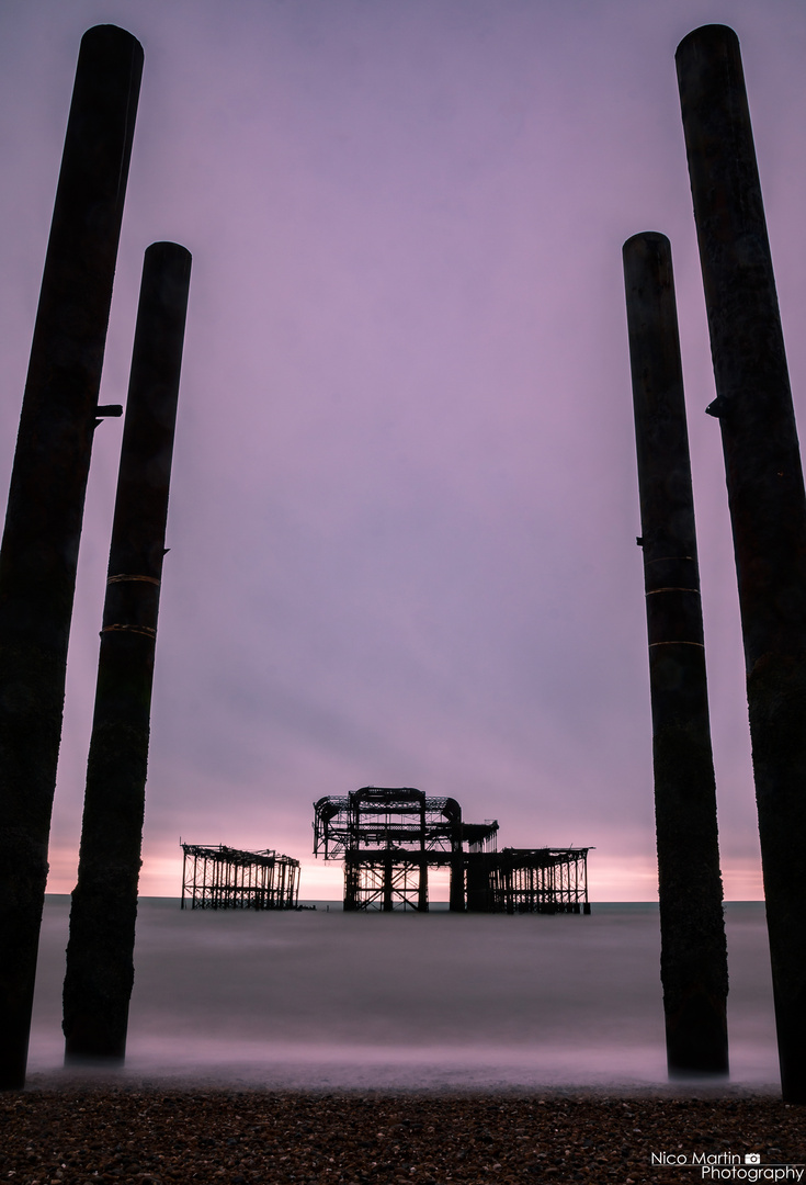 Old Brighton West Pier #2