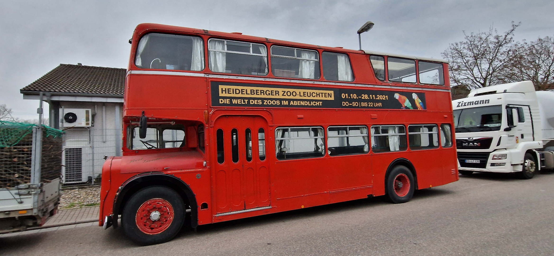 Old british bus