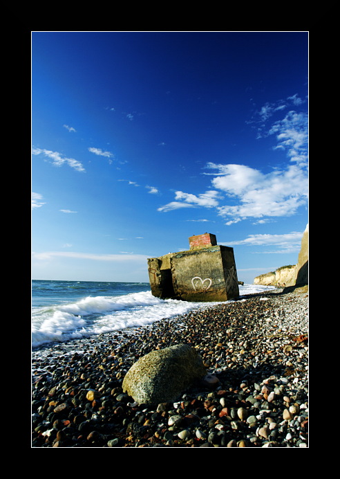 old bunker at the coast