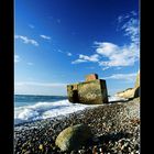 old bunker at the coast