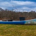 Old Canoes don't die, we use them as planters