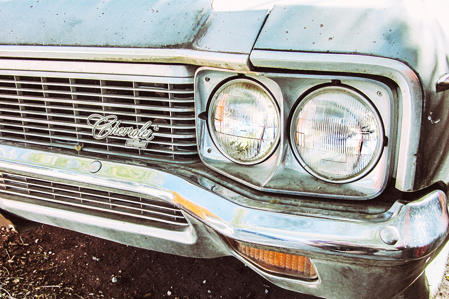 Old Car Impala Front