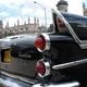 Old Car in front of Cathedral