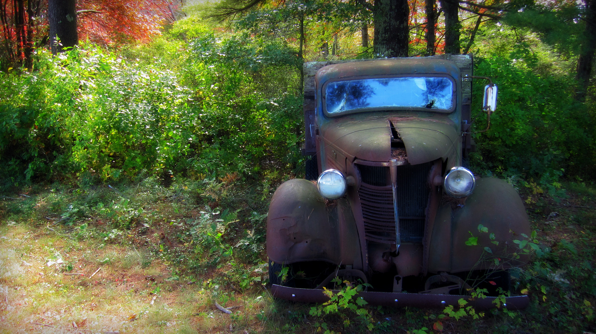 Old Car In New England (2009)