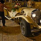 Old car in Old City Jerusalem