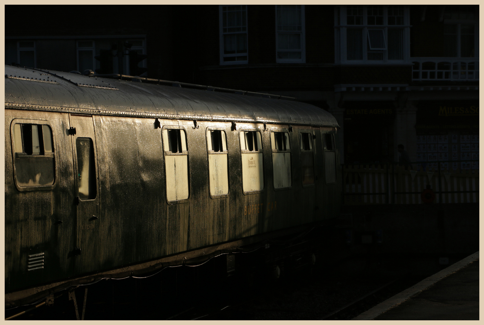old carriage swanage station