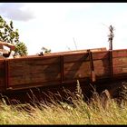 old cart on a field