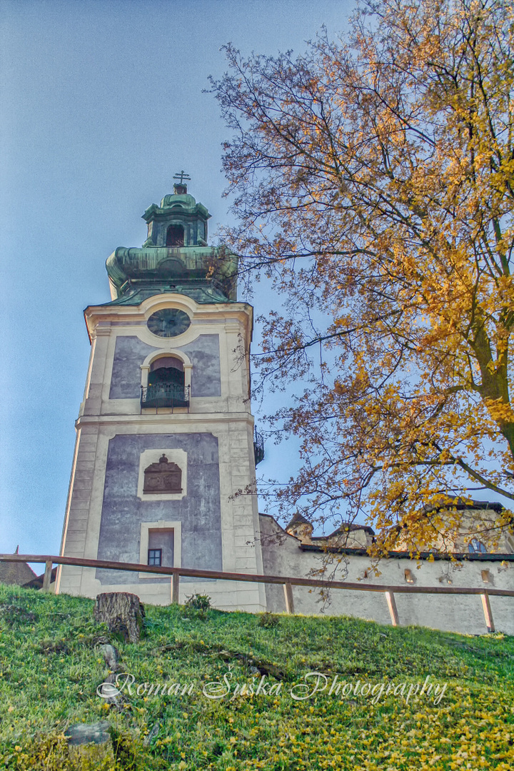 Old castle in autumn - SK