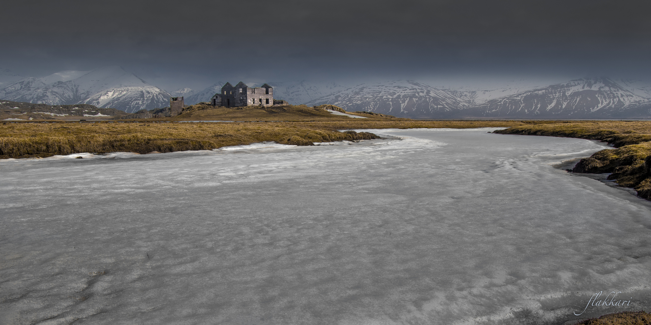 Old castle of Iceland