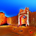 Old Castle Sahara Of Algeria