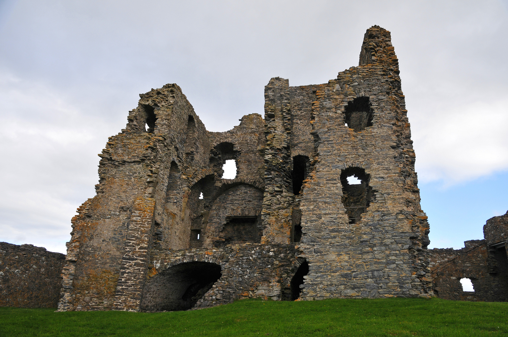 Old Castle somewhere in Scotland