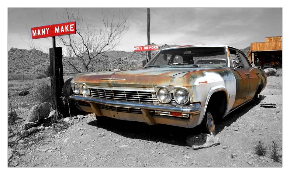 Old Chevy on Route66