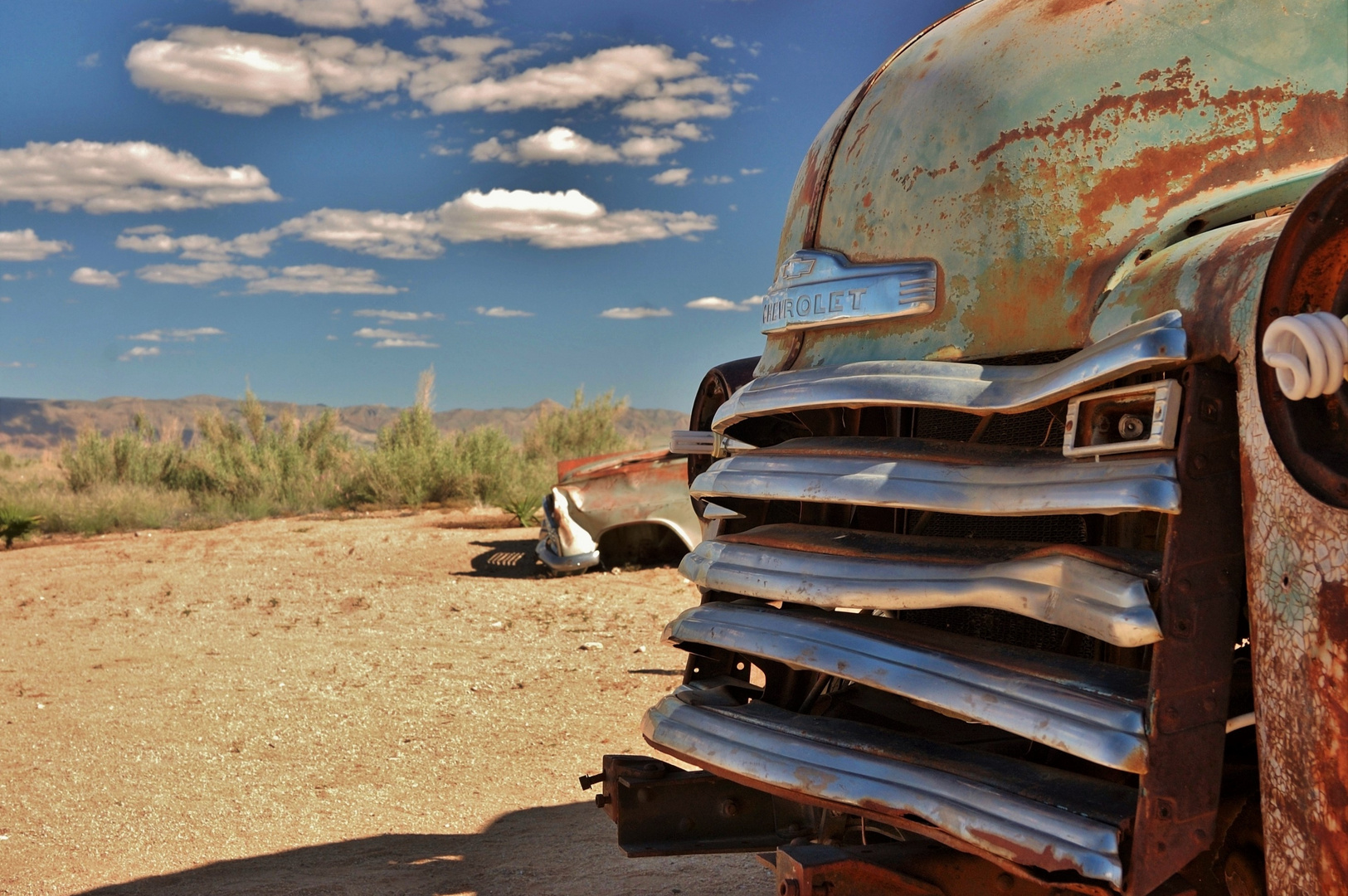 old Chevy truck