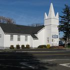 old church in the streets of Melville, NY