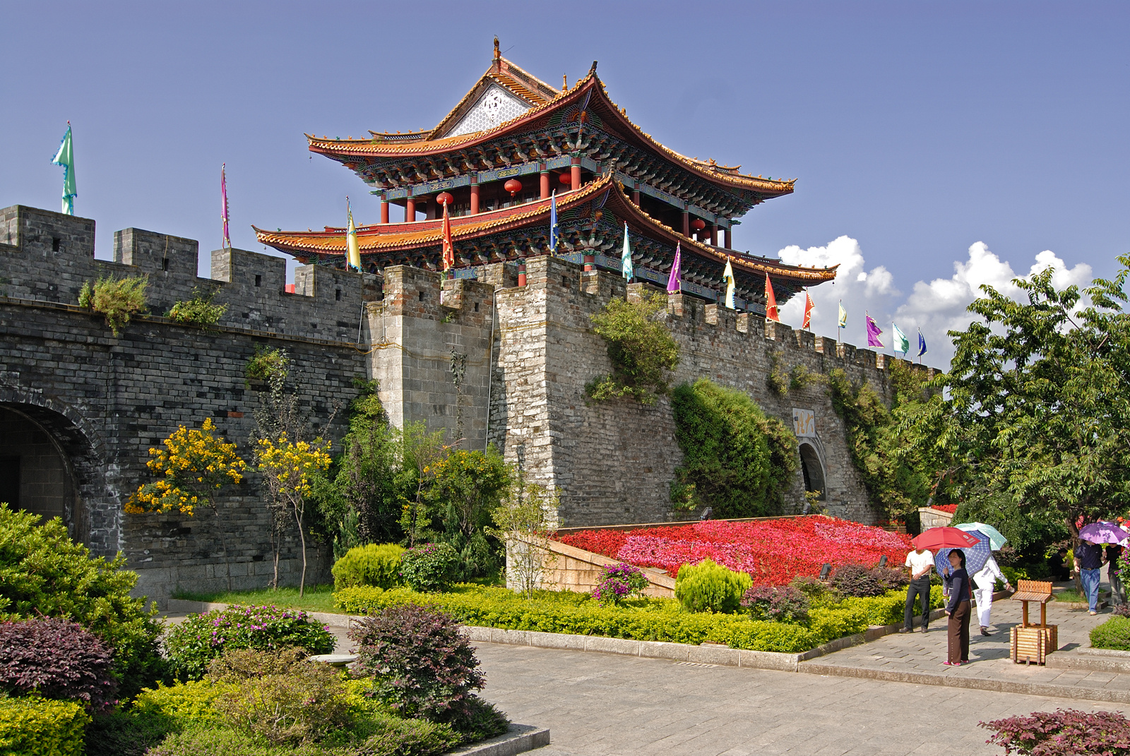 Old City gate of Dali