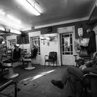 Old Clientele. Barber's shop. Lisboa