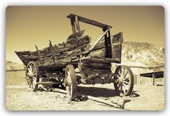 old covered wagon