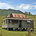 old damage farm house