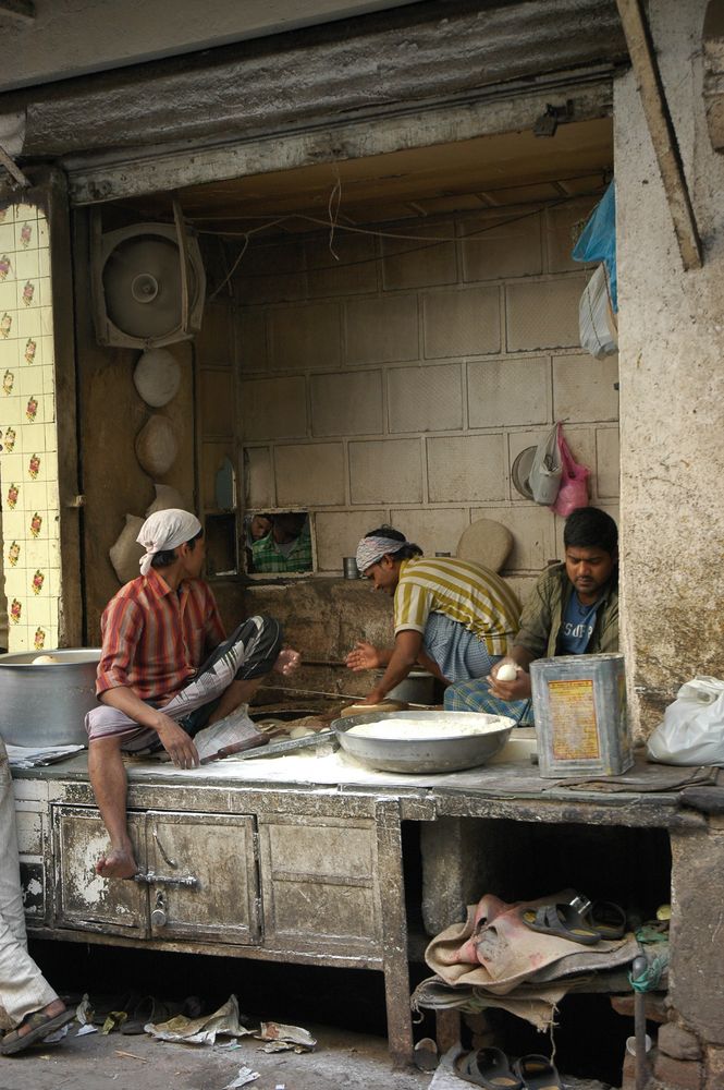 Old Dehli (13) Bread shop /Bäckerei