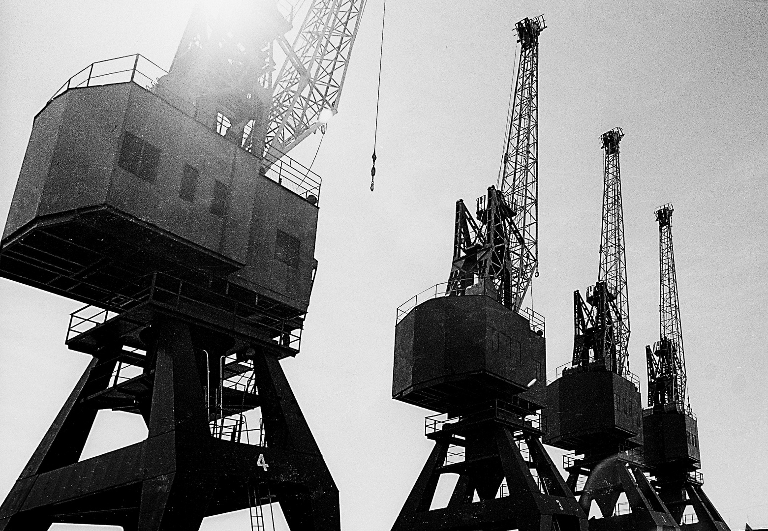 Old Dock Cranes