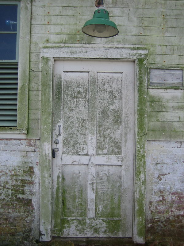 Old door at Alcatraz