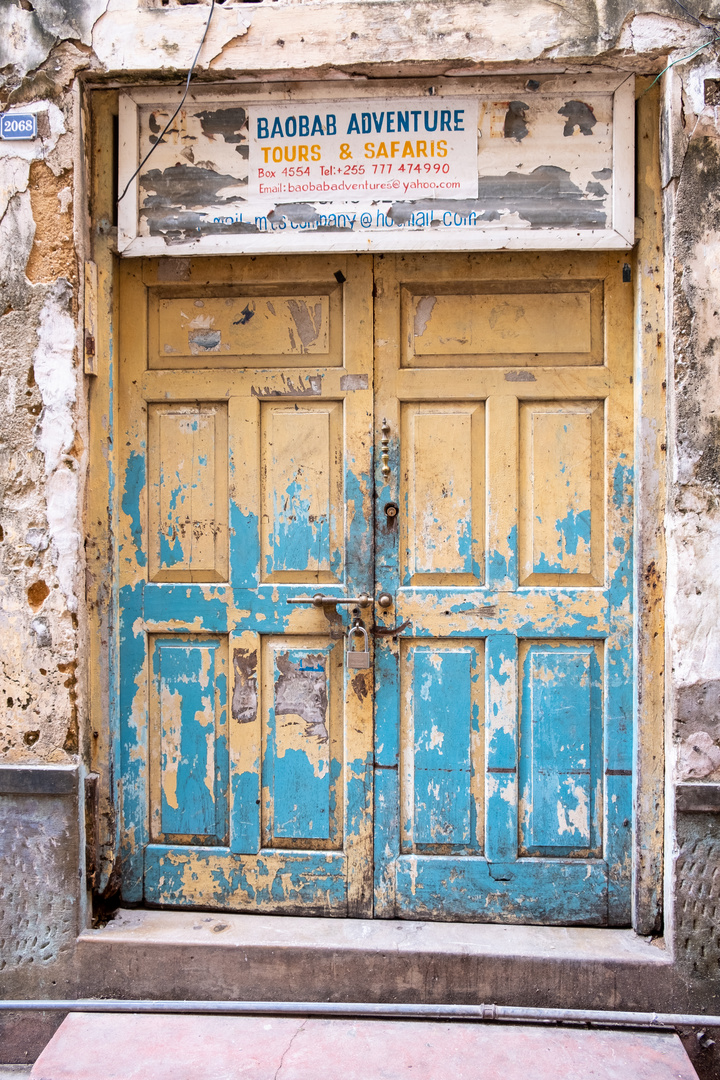 old Door in Stone Town