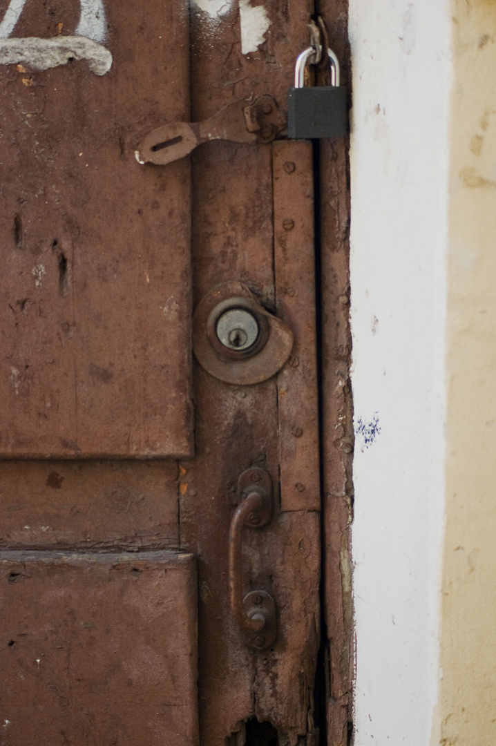 Old door.Sp.Petersburg.