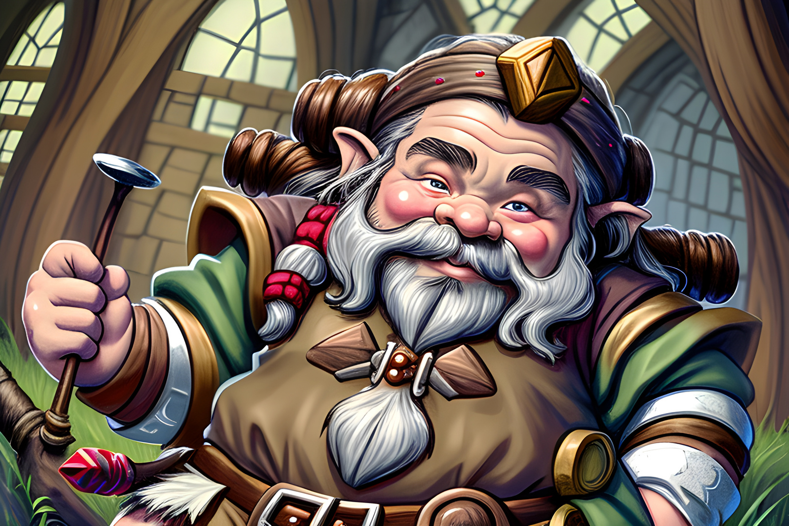 Old Dwarf Dad Sarande