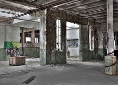 Old factory hall